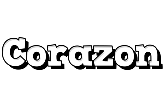 Corazon snowing logo