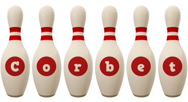 Corbet bowling-pin logo