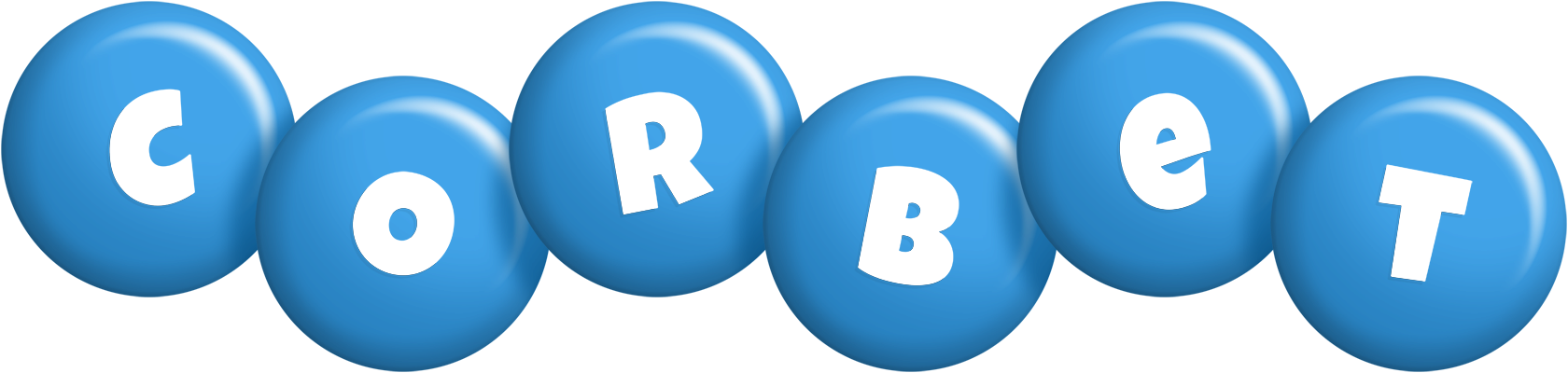 Corbet candy-blue logo