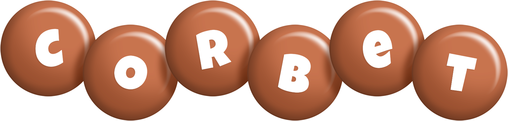 Corbet candy-brown logo