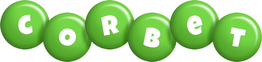 Corbet candy-green logo