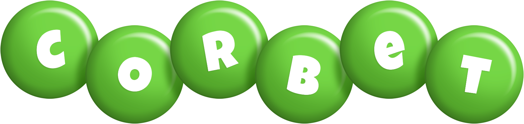Corbet candy-green logo