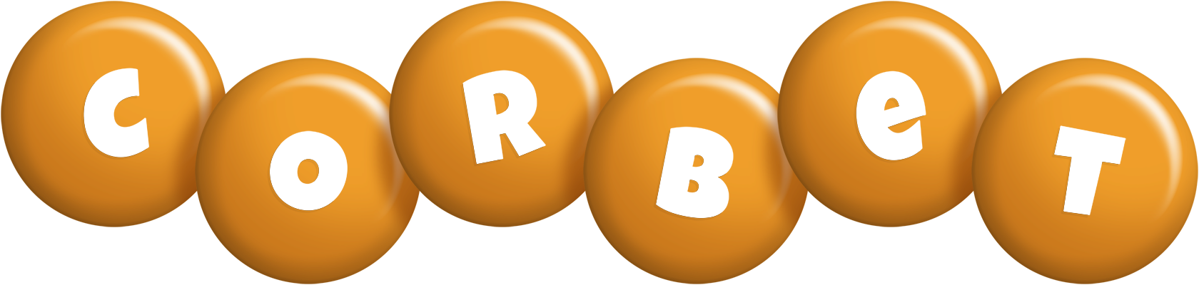 Corbet candy-orange logo