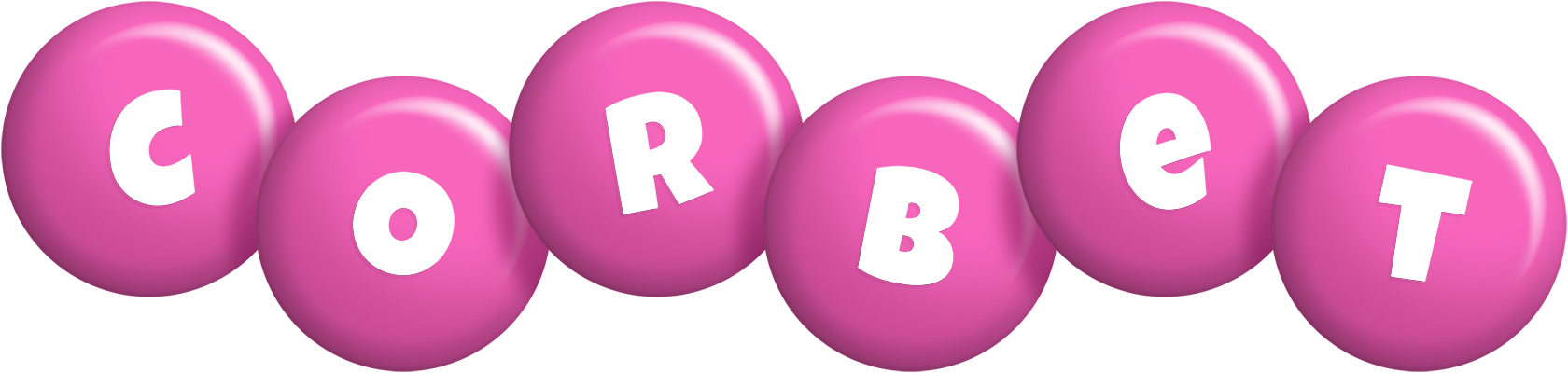 Corbet candy-pink logo