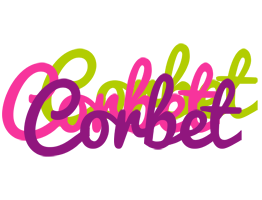 Corbet flowers logo