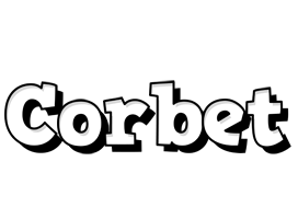 Corbet snowing logo