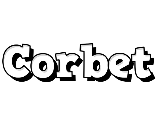 Corbet snowing logo