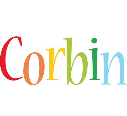 Corbin birthday logo