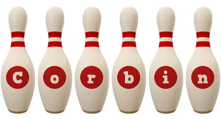Corbin bowling-pin logo