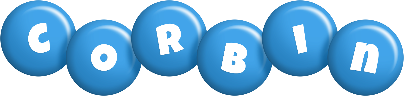 Corbin candy-blue logo