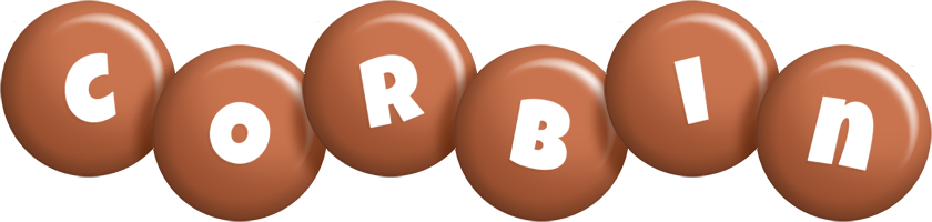 Corbin candy-brown logo