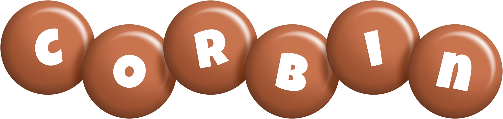 Corbin candy-brown logo
