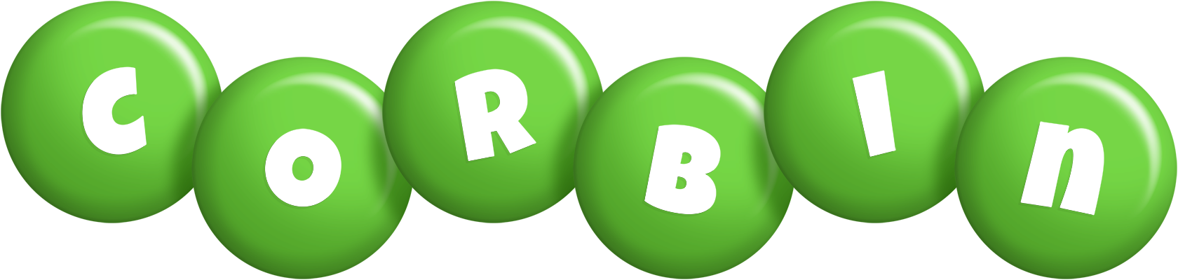 Corbin candy-green logo
