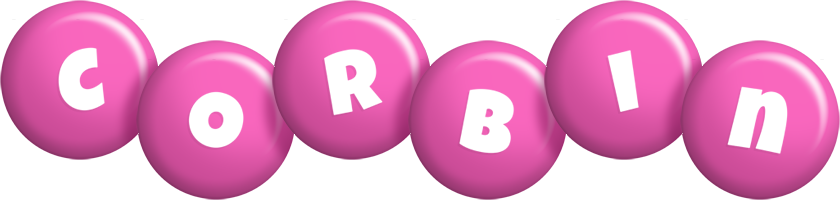 Corbin candy-pink logo