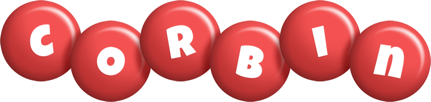Corbin candy-red logo