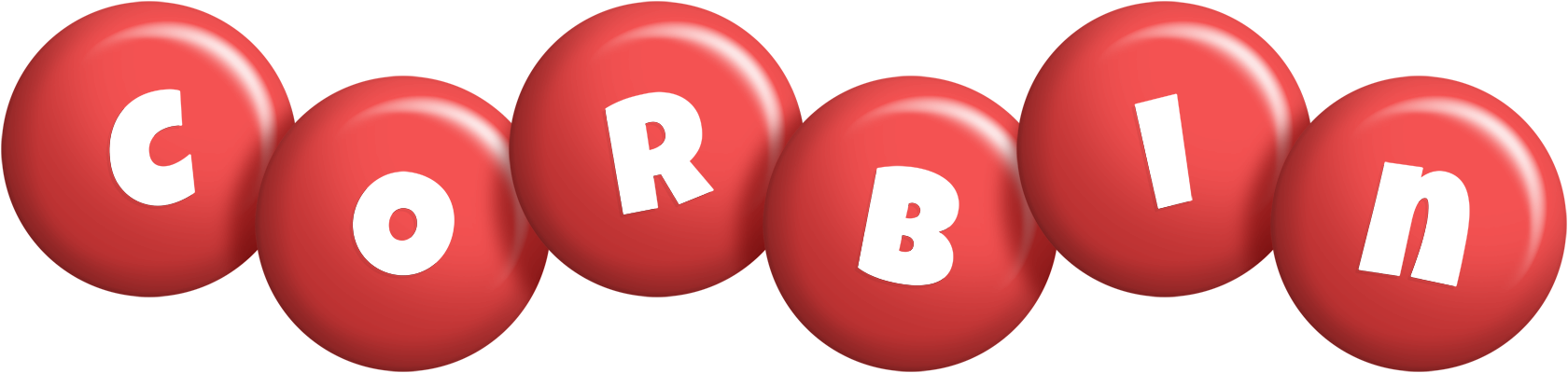 Corbin candy-red logo