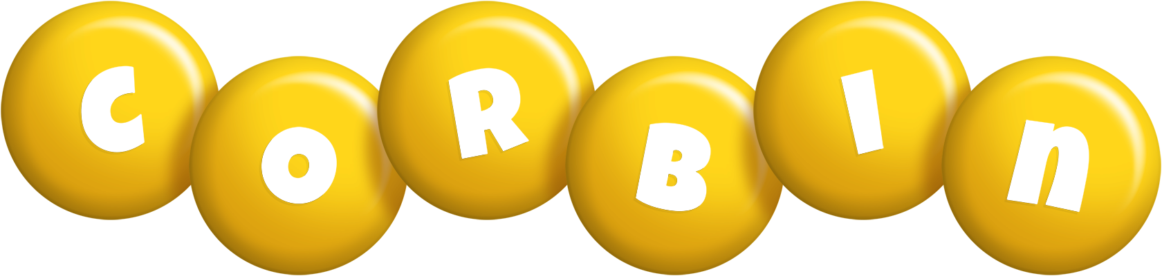Corbin candy-yellow logo