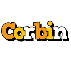 Corbin cartoon logo
