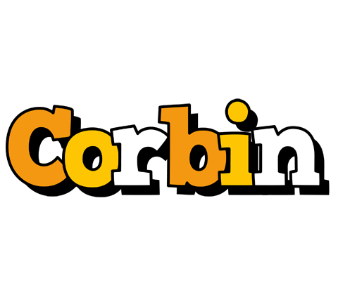 Corbin cartoon logo
