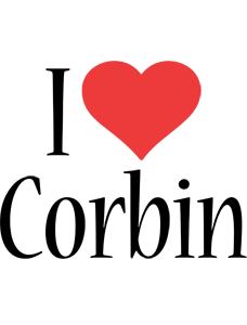 Corbin i-love logo