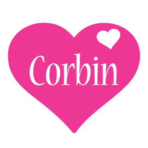Corbin love-heart logo