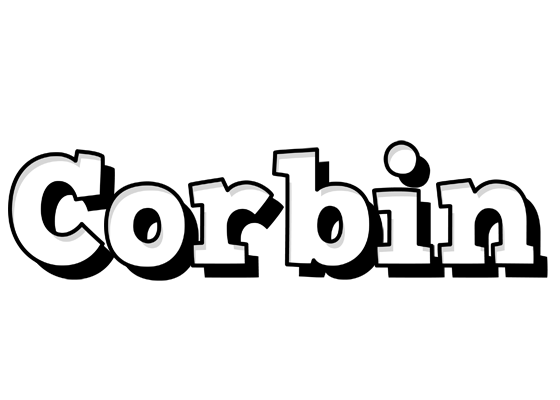 Corbin snowing logo