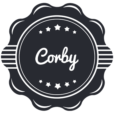 Corby badge logo