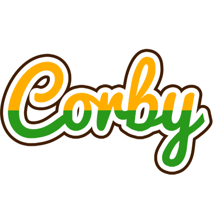 Corby banana logo