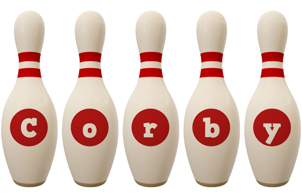Corby bowling-pin logo