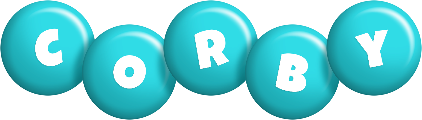 Corby candy-azur logo
