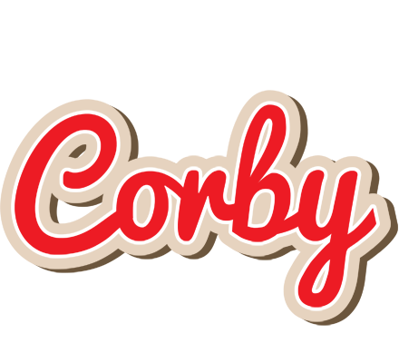 Corby chocolate logo