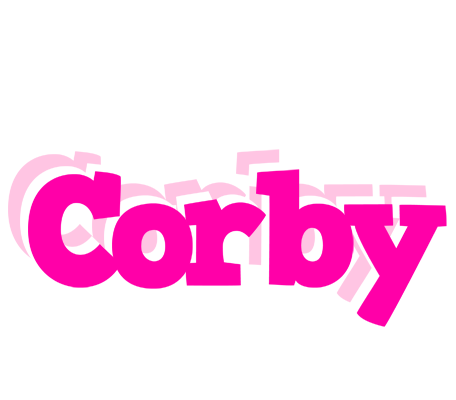 Corby dancing logo