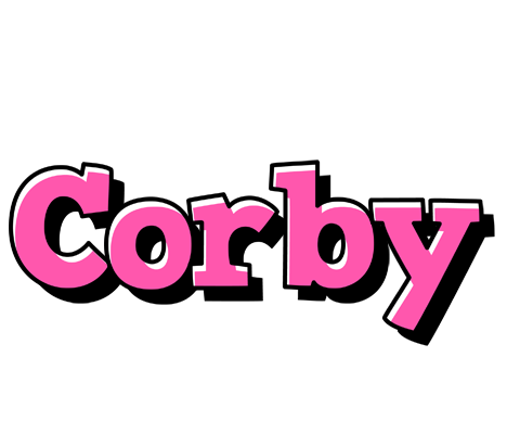 Corby girlish logo