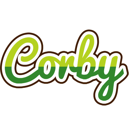 Corby golfing logo