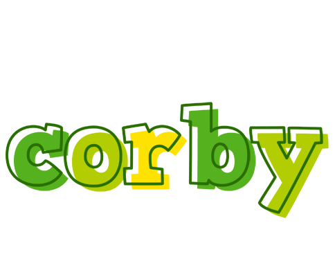 Corby juice logo
