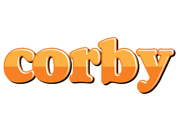 Corby orange logo