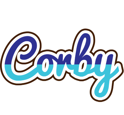 Corby raining logo