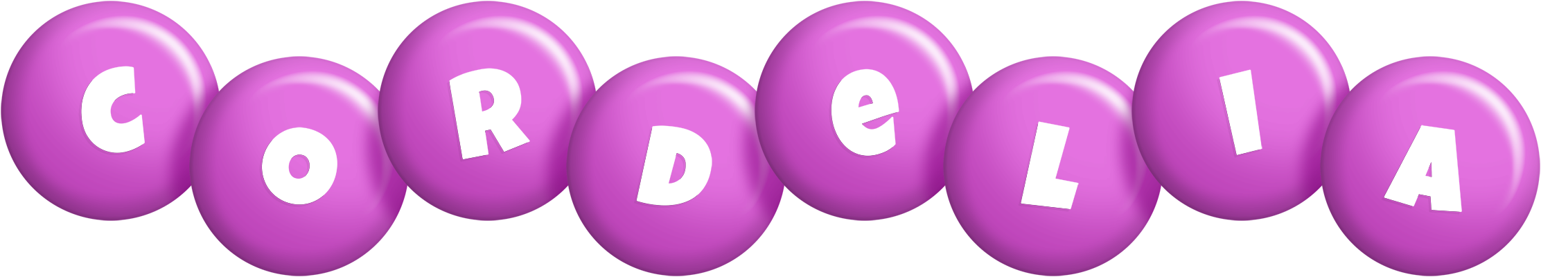Cordelia candy-purple logo