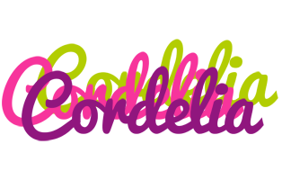 Cordelia flowers logo