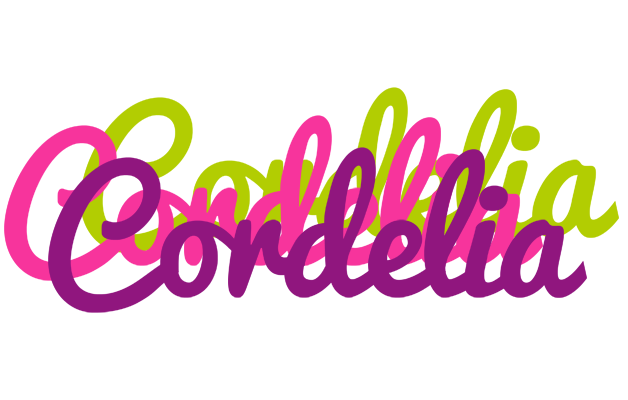Cordelia flowers logo