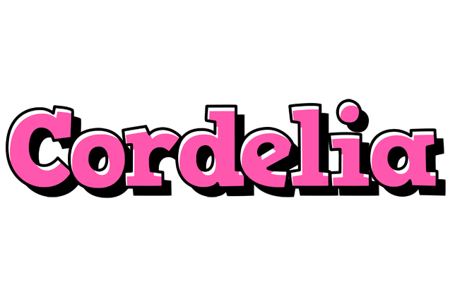 Cordelia girlish logo