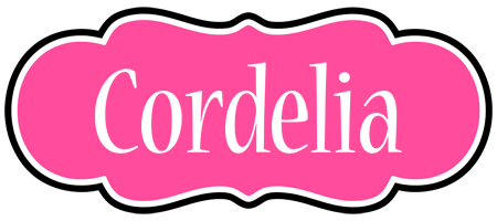 Cordelia invitation logo