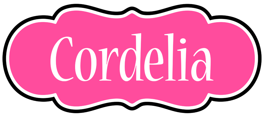 Cordelia invitation logo
