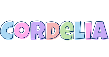 Cordelia pastel logo