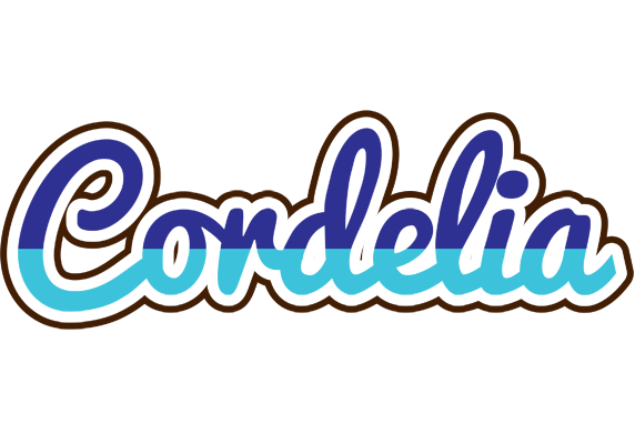 Cordelia raining logo