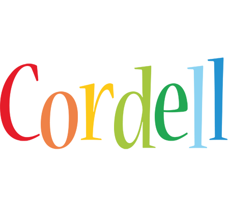 Cordell birthday logo