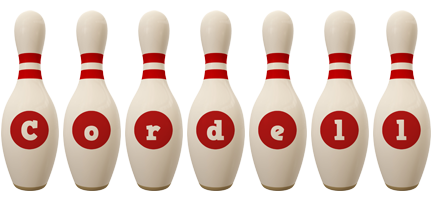 Cordell bowling-pin logo