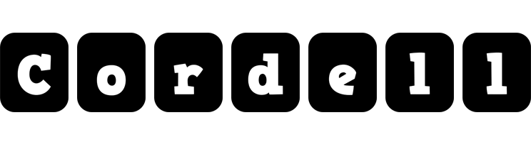 Cordell box logo