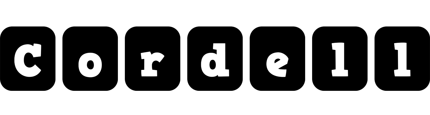 Cordell box logo