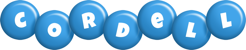 Cordell candy-blue logo